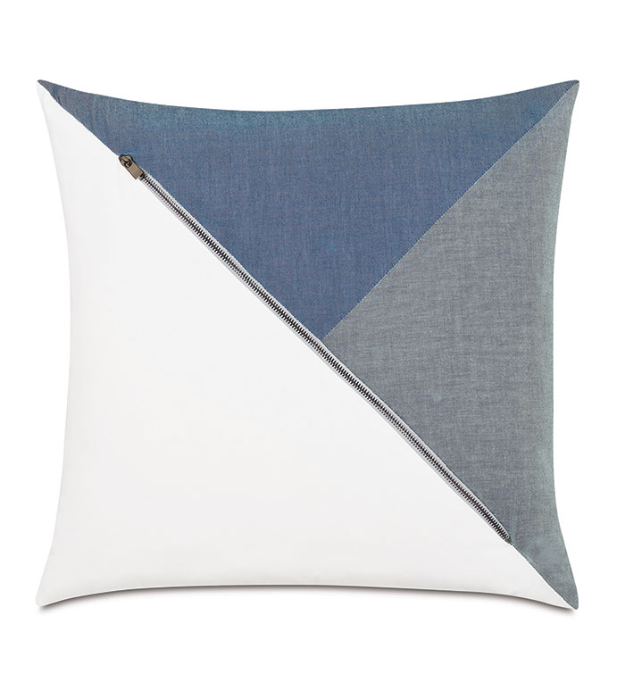 Halprin Colorblock Decorative Pillow