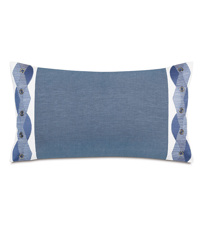 Halprin Grommet Decorative Pillow