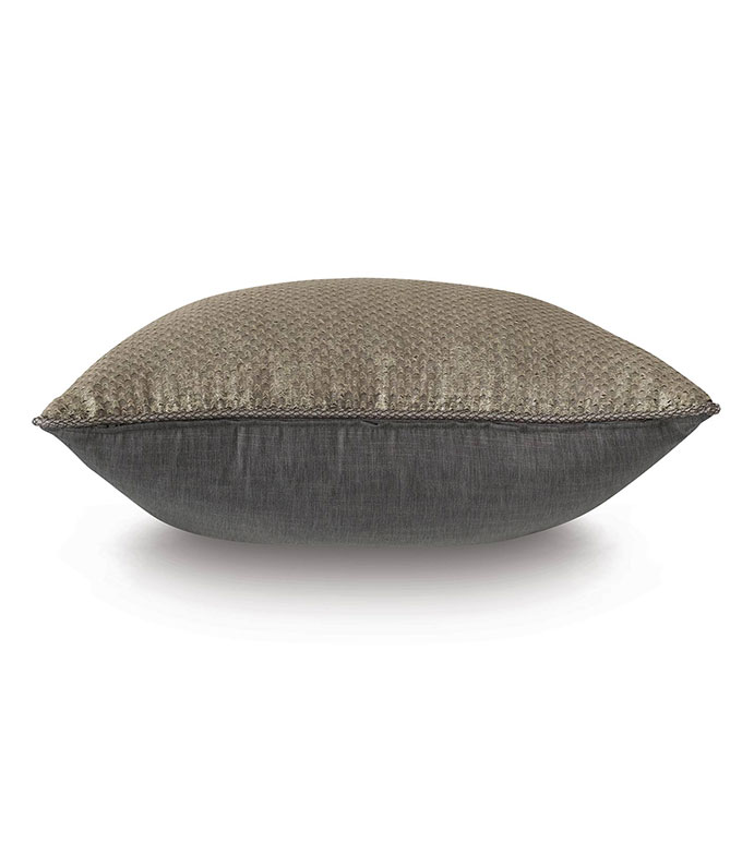 Indochine Metallic Decorative Pillow