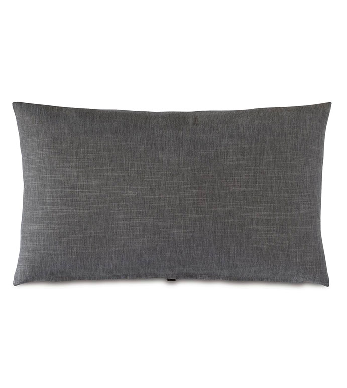 Indochine Pleated Trim Decorative Pillow