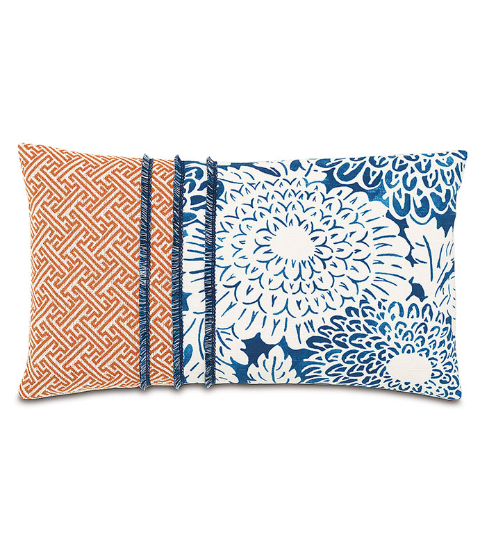 Indira Color Block Decorative Pillow