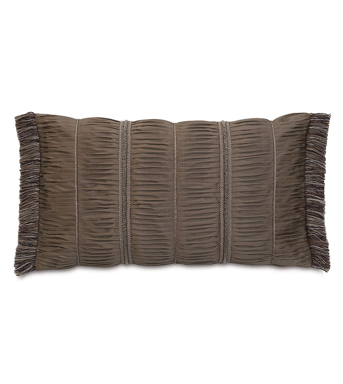 Edris Taupe Ruched