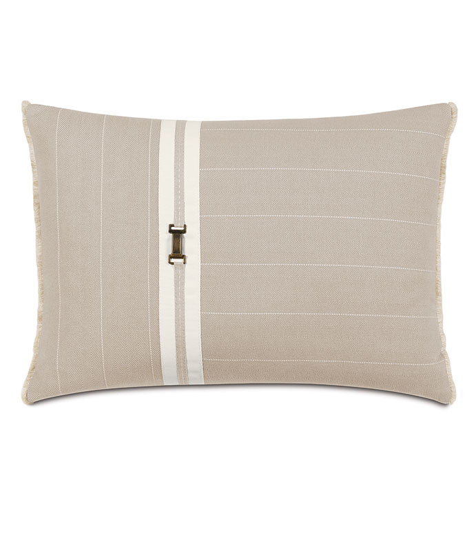 Kelso Buckle Decorative Pillow