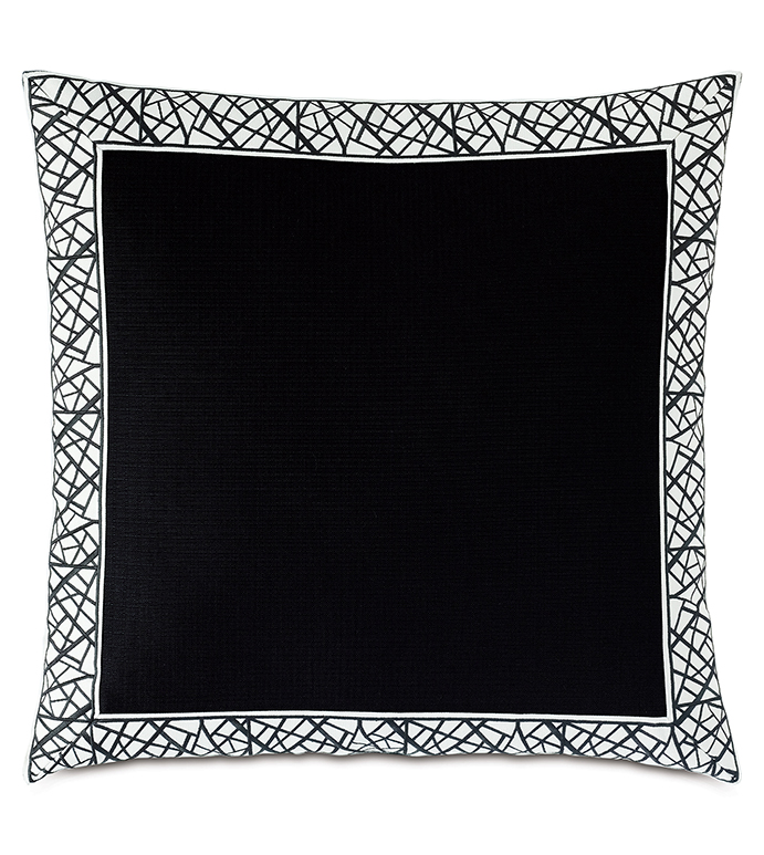 Maddox Mitered Border Decorative Pillow