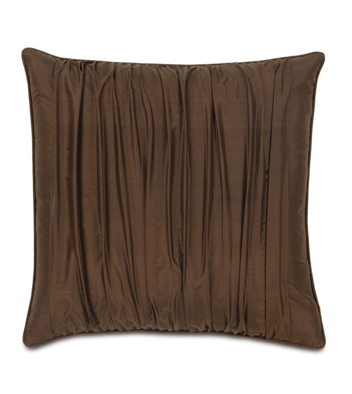 Serico Brown Ruched