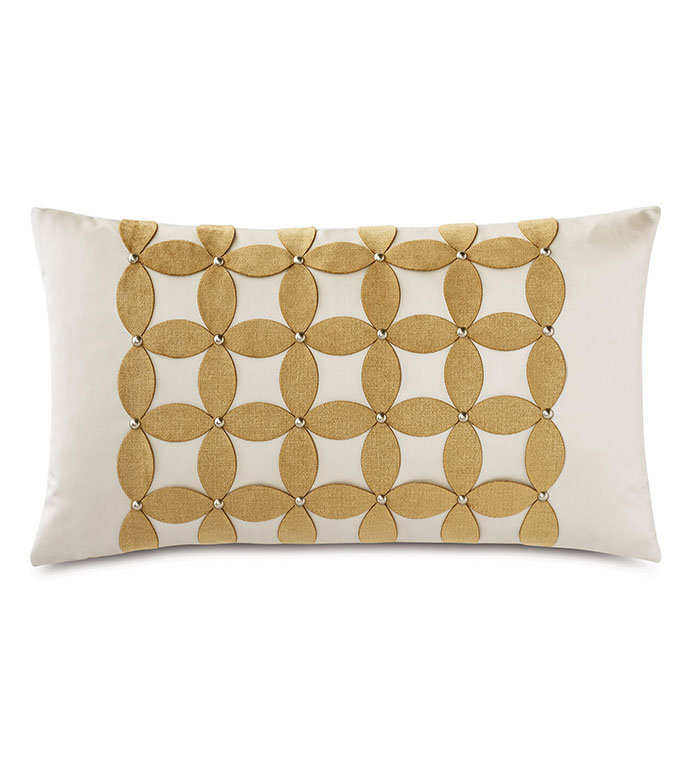 Marceau Applique Decorative Pillow