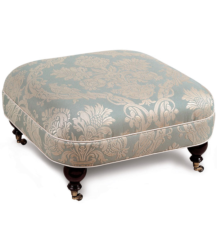 Carlyle Ottoman On Casters