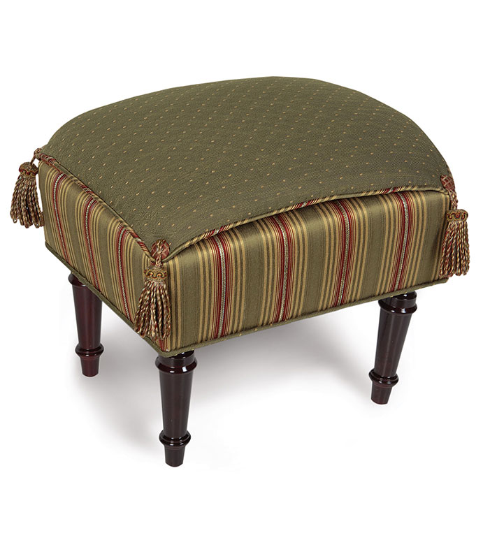 Quentin Olive Pillow Top Stool