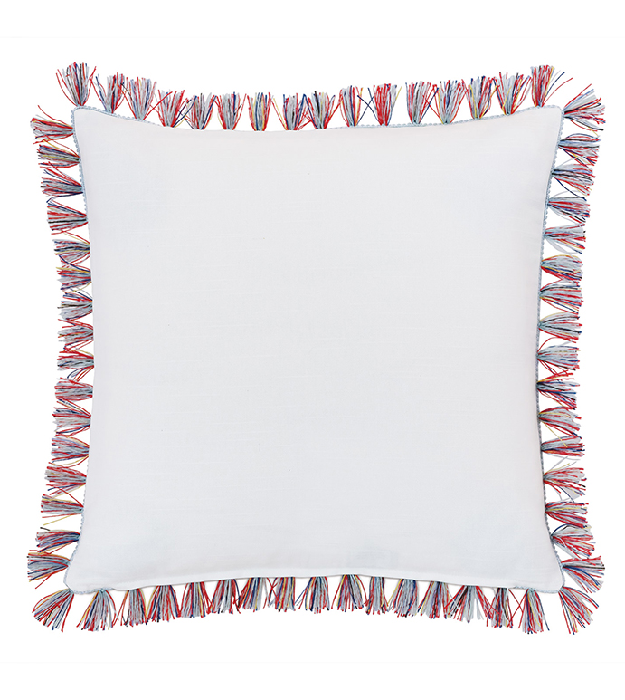 Paloma Brush Fringe Decorative Pillow