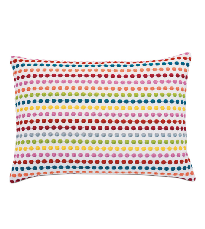 Paloma Embroidered Decorative Pillow