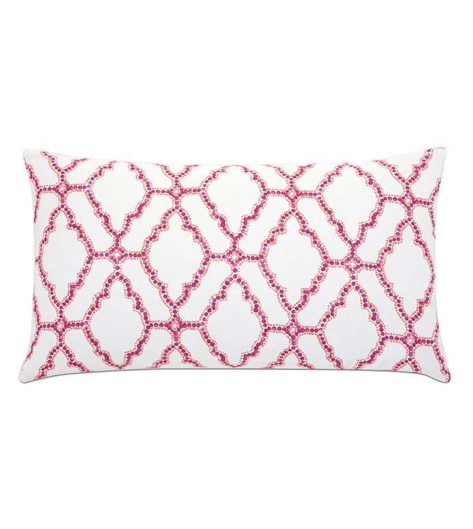 Paloma Trellis Decorative Pillow