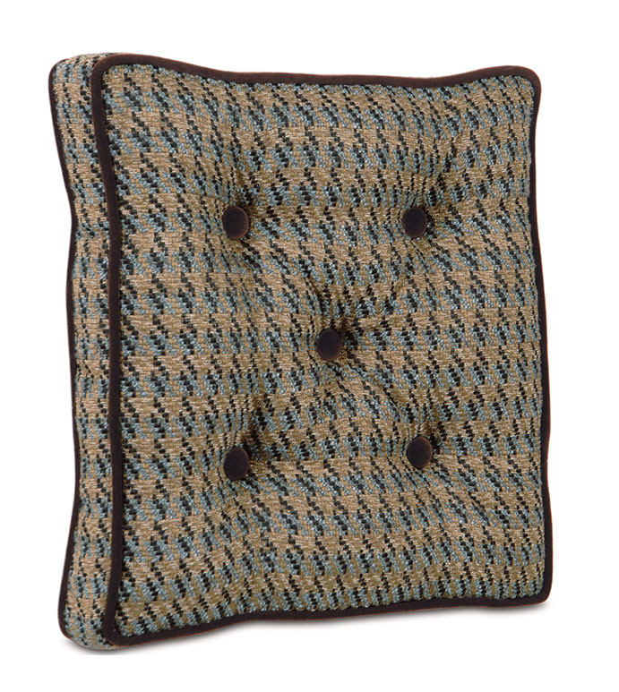 Powell Houndstooth Boxed Decorative Pillow