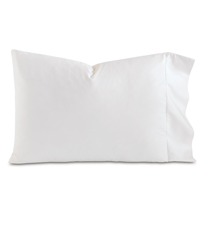 Gianna Hemstitch Pillowcase in White
