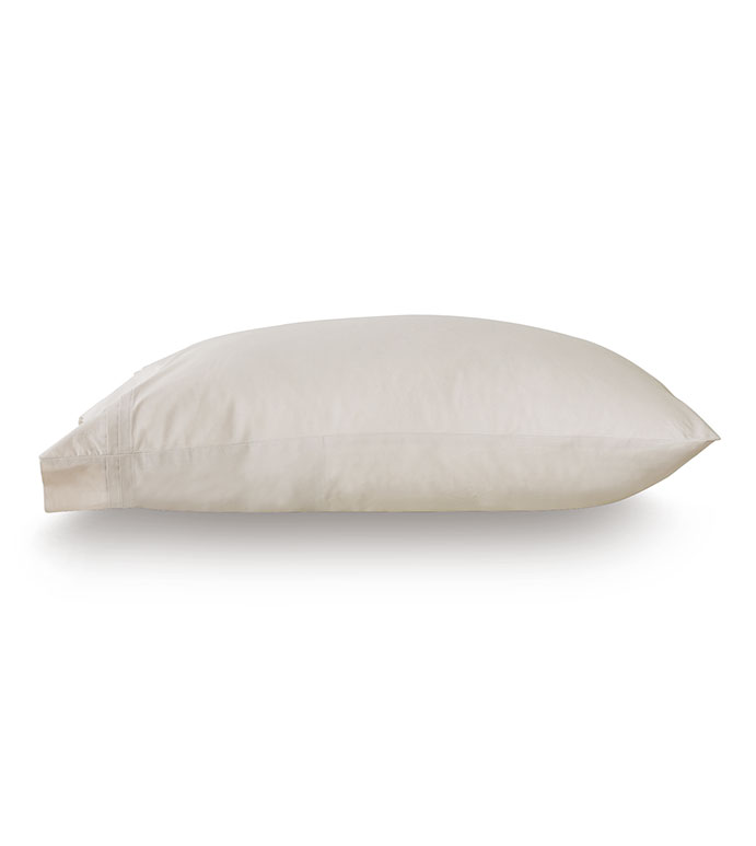 Vail Percale Pillowcase In Bisque