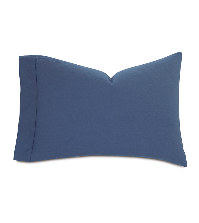 Majorca Percale Pillowcase in Azure