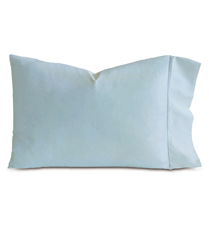 Linea Azure/Azure Pillowcase