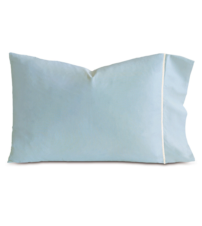 Linea Azure/White Pillowcase