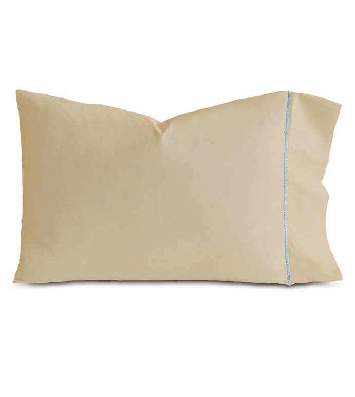 Linea Sable/Azure Pillowcase