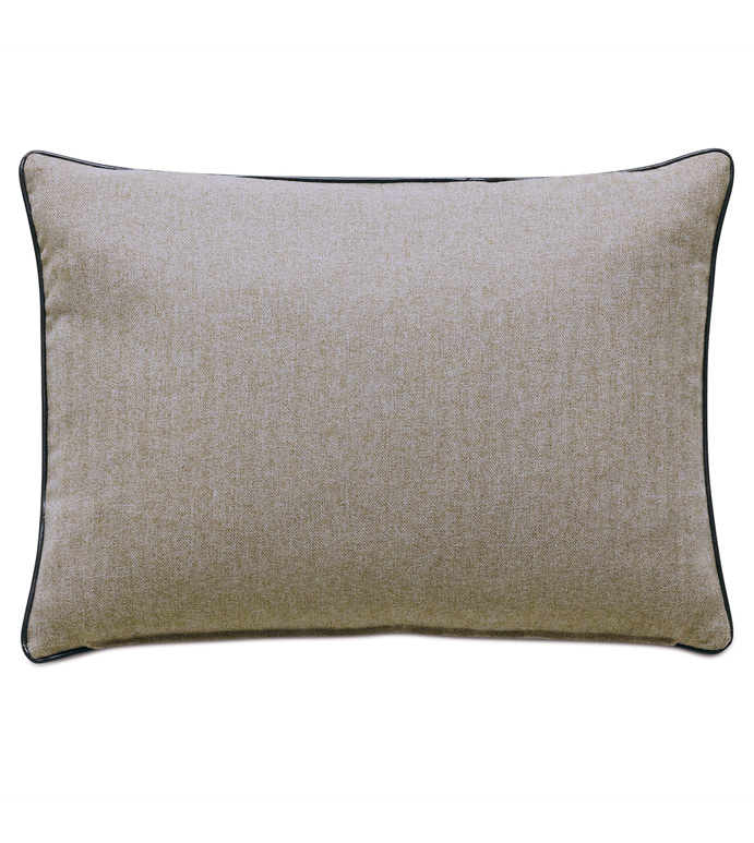 Rudy Border Accent Pillow In Neutral