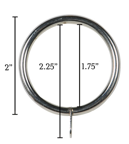 Metallique Nickel Ring