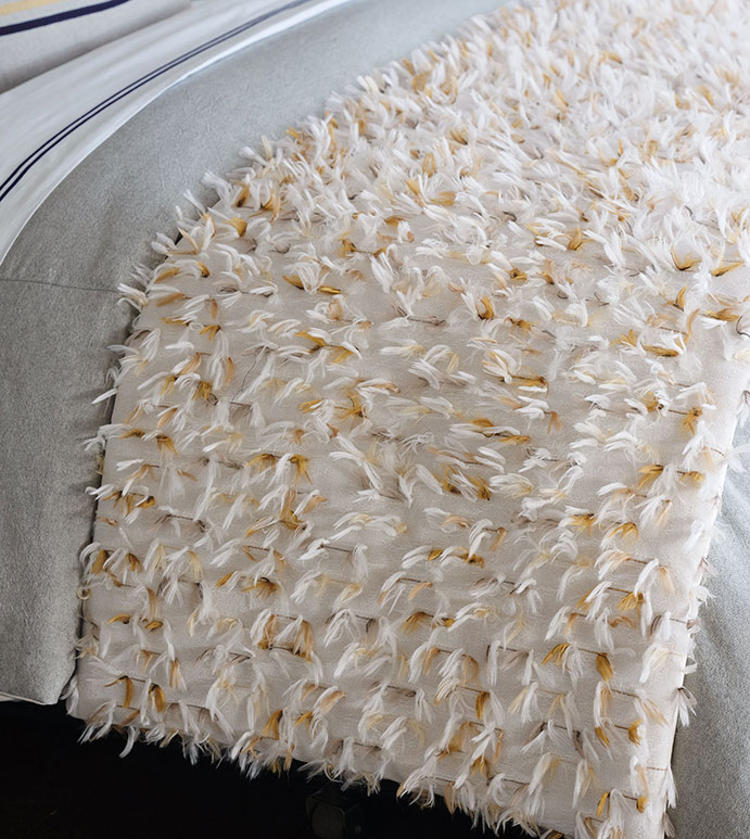 Sprouse Feathery Bed Scarf