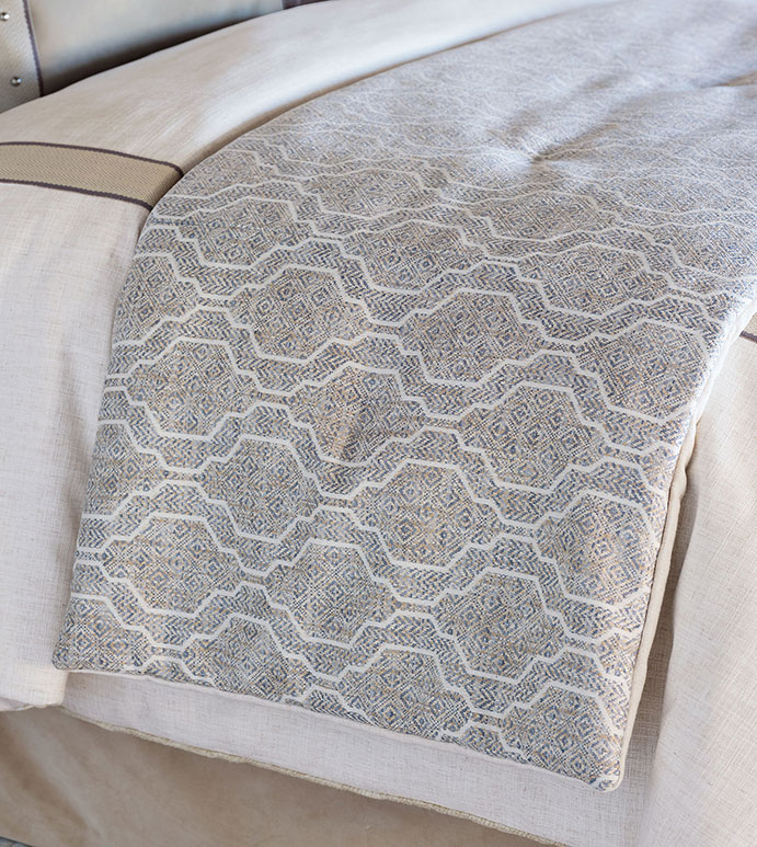Safford Ogee Bed Scarf