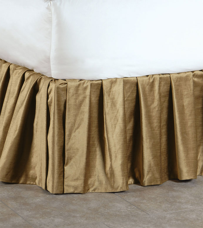 Lucerne Gold Skirt Ruffled