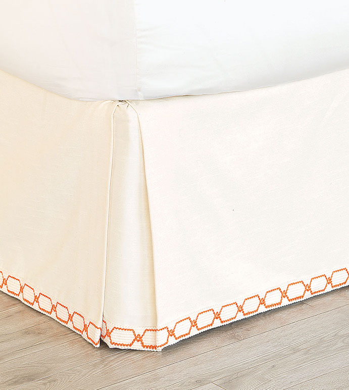Witcoff Ivory Bed Skirt