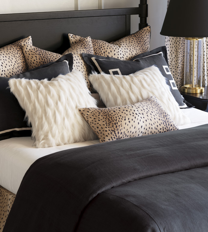 Sloane Leopard Print Decorative Pillow