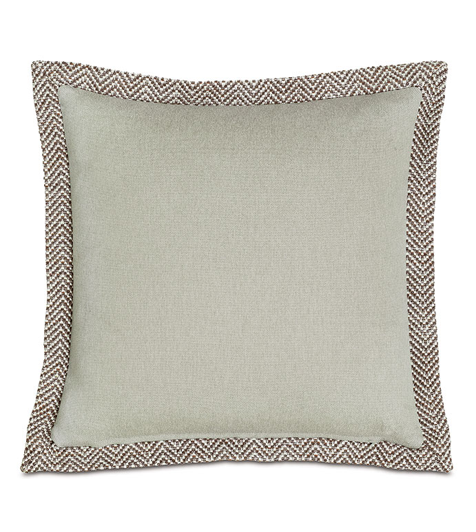 Steeplechaser Textured Decorative Pillow