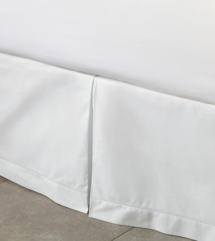 Gianna Classic White Pleated Skirt Panels