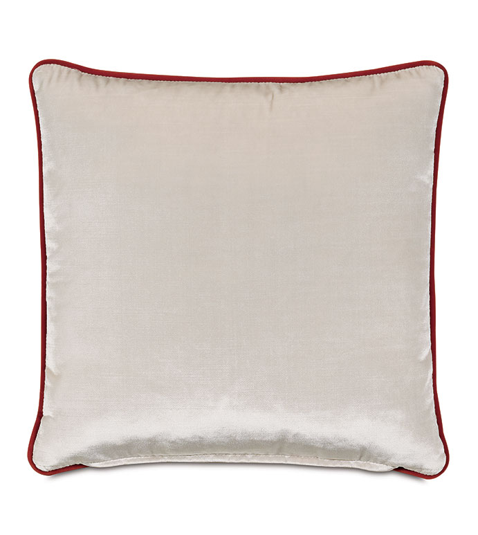 Tannenbaum Swirl Decorative Pillow In Rust