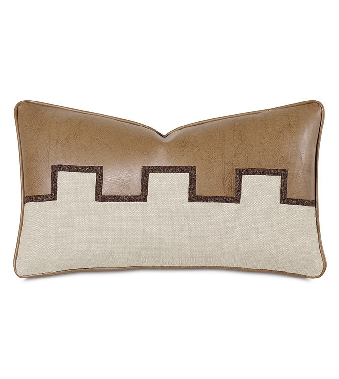 Lodge Colorblock Decorative Pillow