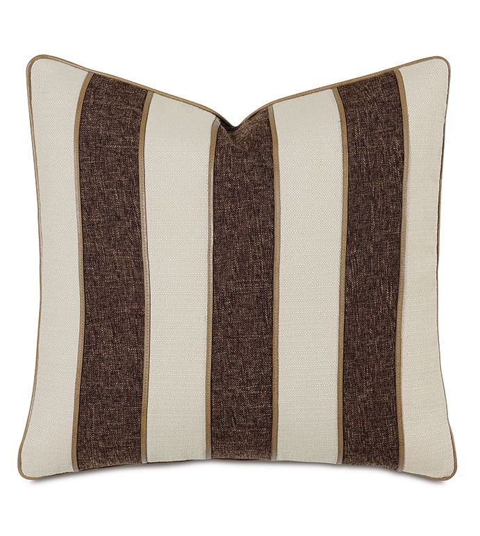 Lodge Striped Decorative Pillow