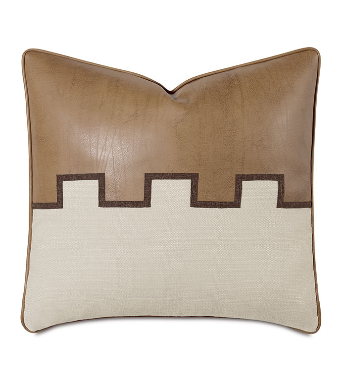 Lodge Colorblock Decorative Pillow