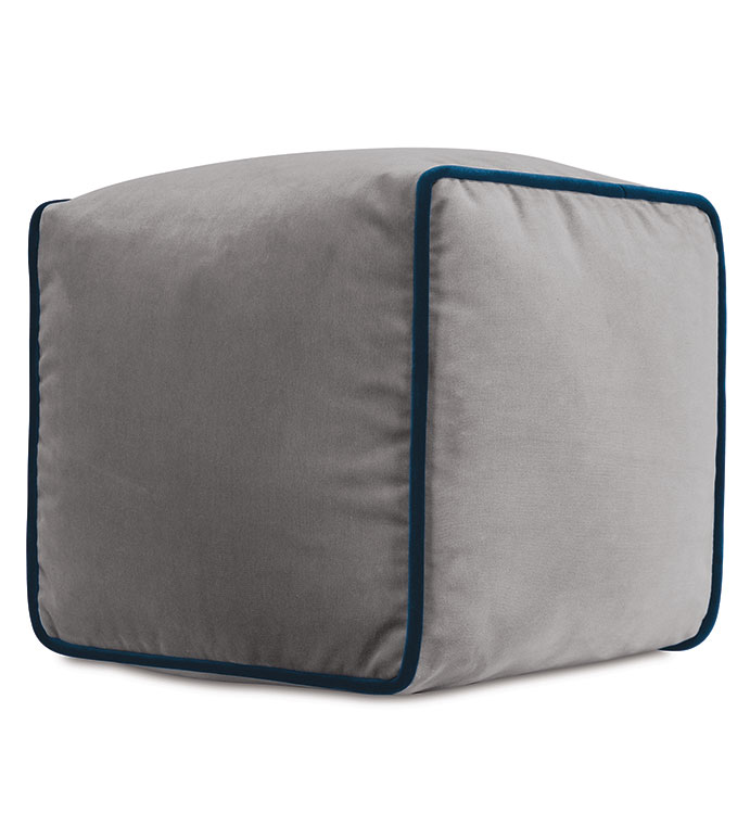 Uma Cube Decorative Pillow in Gray