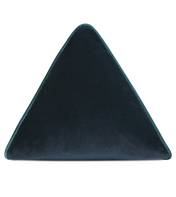 Uma Pyramid Decorative Pillow in Pacific