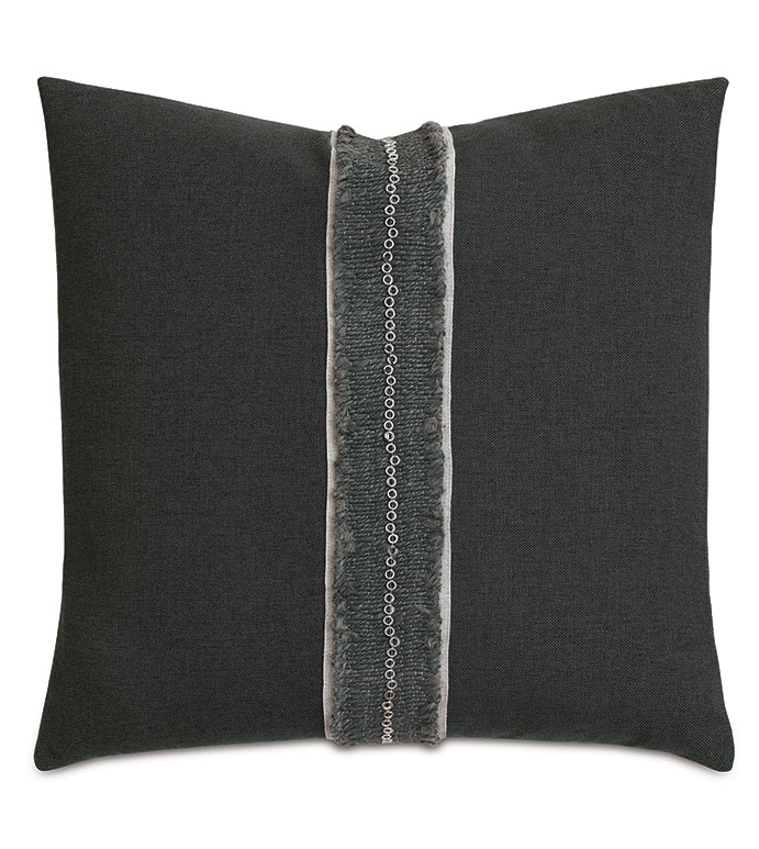 Modesta Grommet Border Decorative Pillow