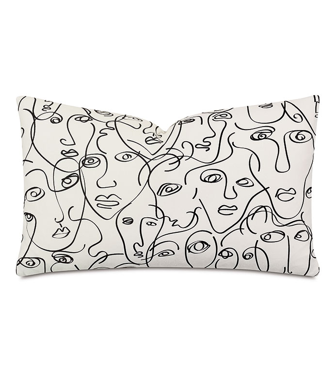 Noam Sketch Decorative Pillow