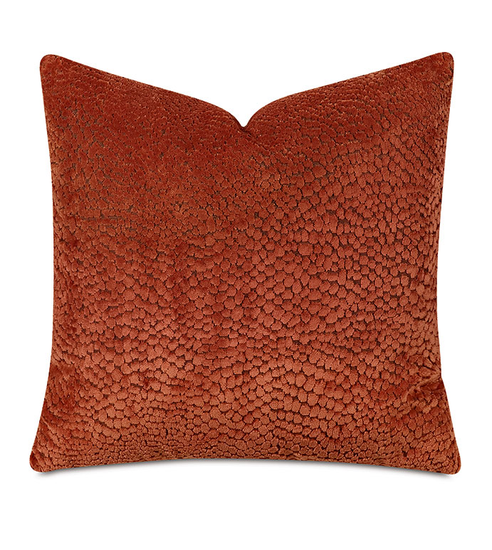 Roquefort Decorative Pillow in Lava