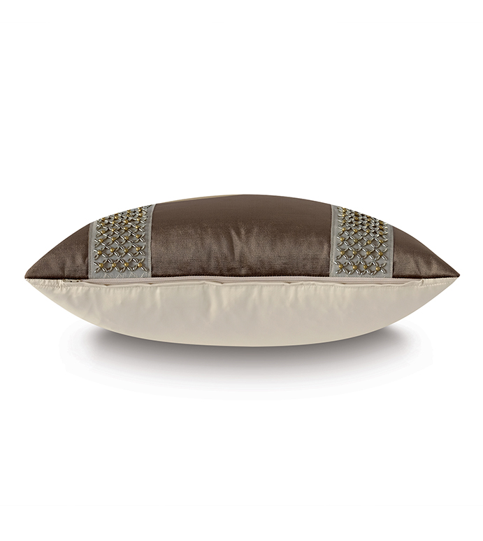Silvio Beaded Decorative Pillow