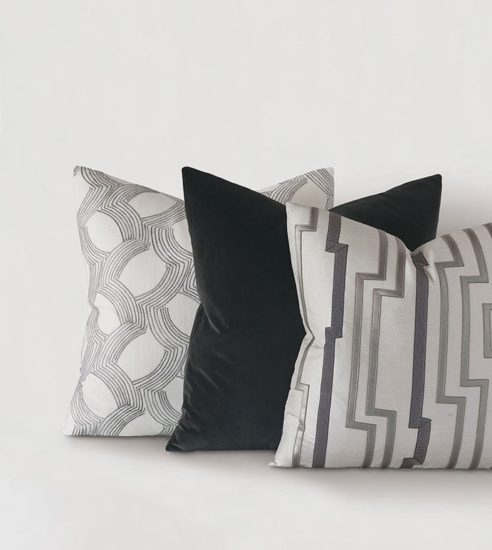Logan Geometric Decorative Pillow