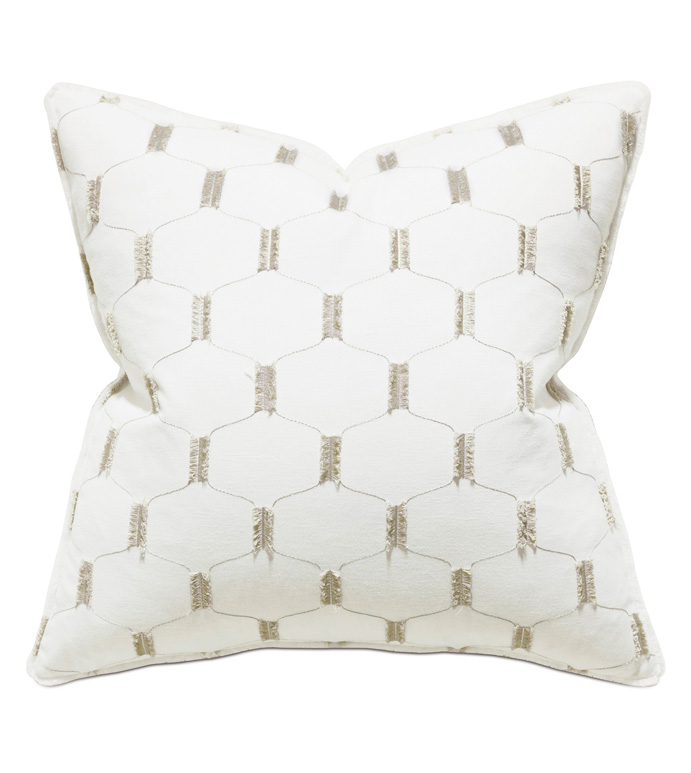 Filmore Embroidered Decorative Pillow