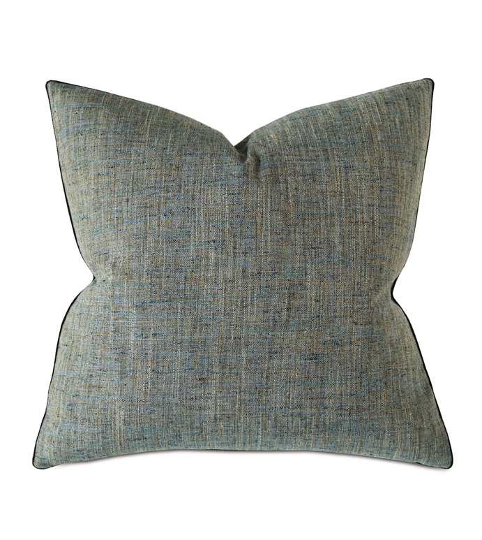 Rowley Woven Decorative Pillow In Teal