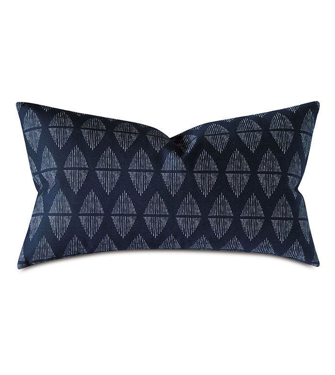 Bridgehampton Geometric Print Decorative Pillow