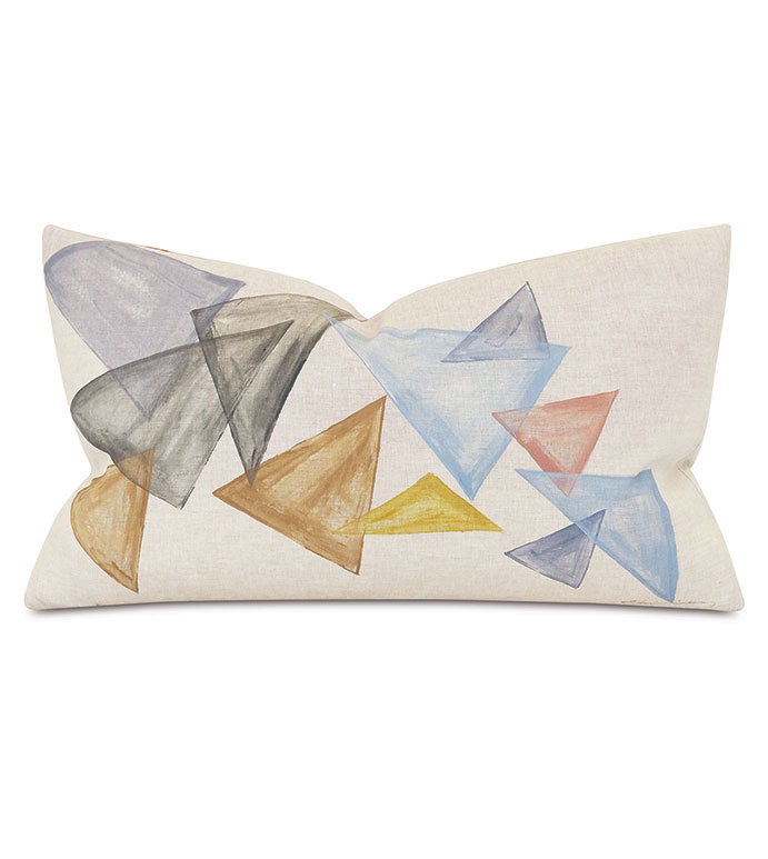 Hawley Triangles Decorative Pillow