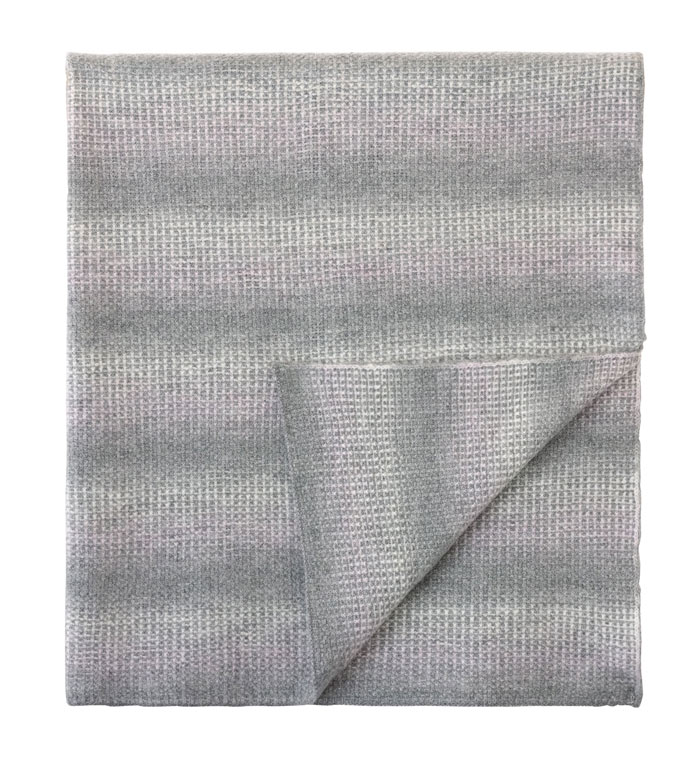 Mayfair Ombre Knit Throw In Gray
