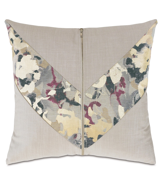 Valentina Zipper Decorative Pillow