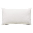 Naomi Border Accent Pillow In White