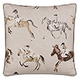 Jockey Equestrian Decorative Pillow